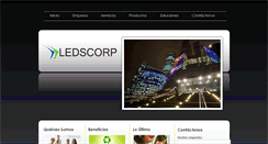 Desktop Screenshot of ledscorp.com